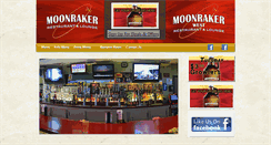 Desktop Screenshot of moonrakerrestaurant.com